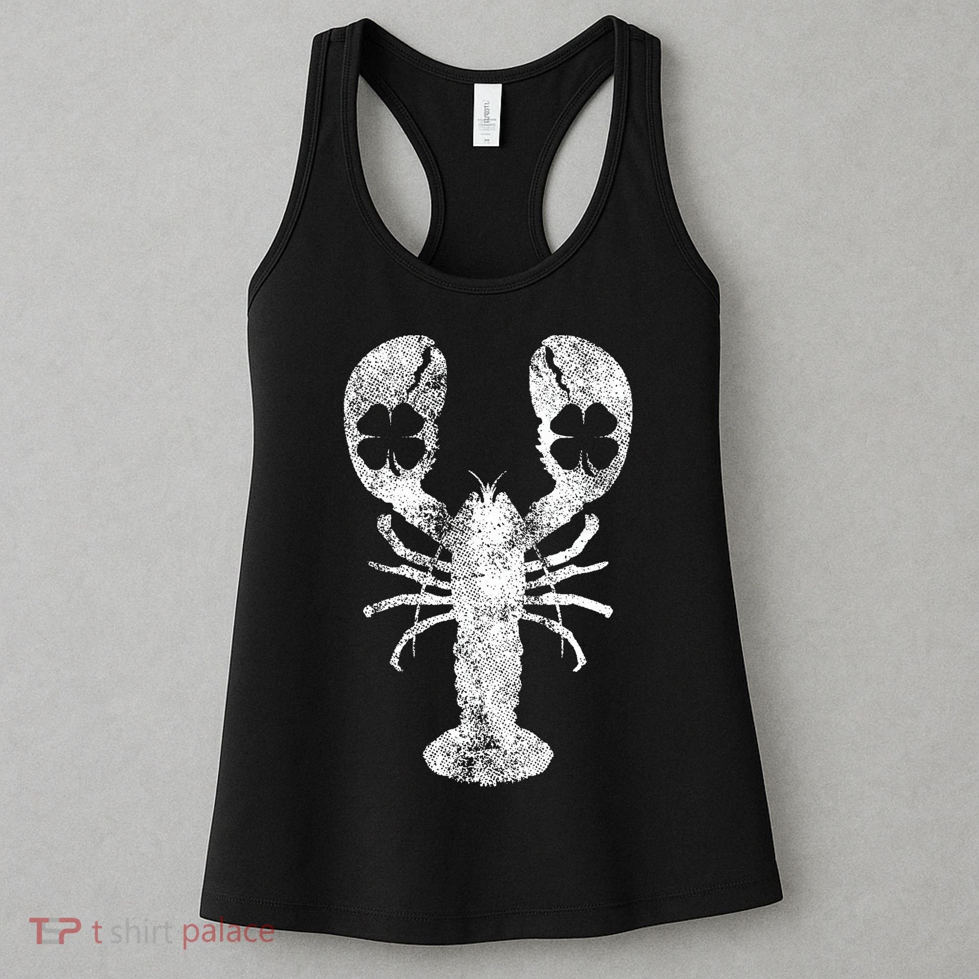 St. Patrick's Day Shamrock Lobster Irish Green Saint Paddy's Women's Tank Top