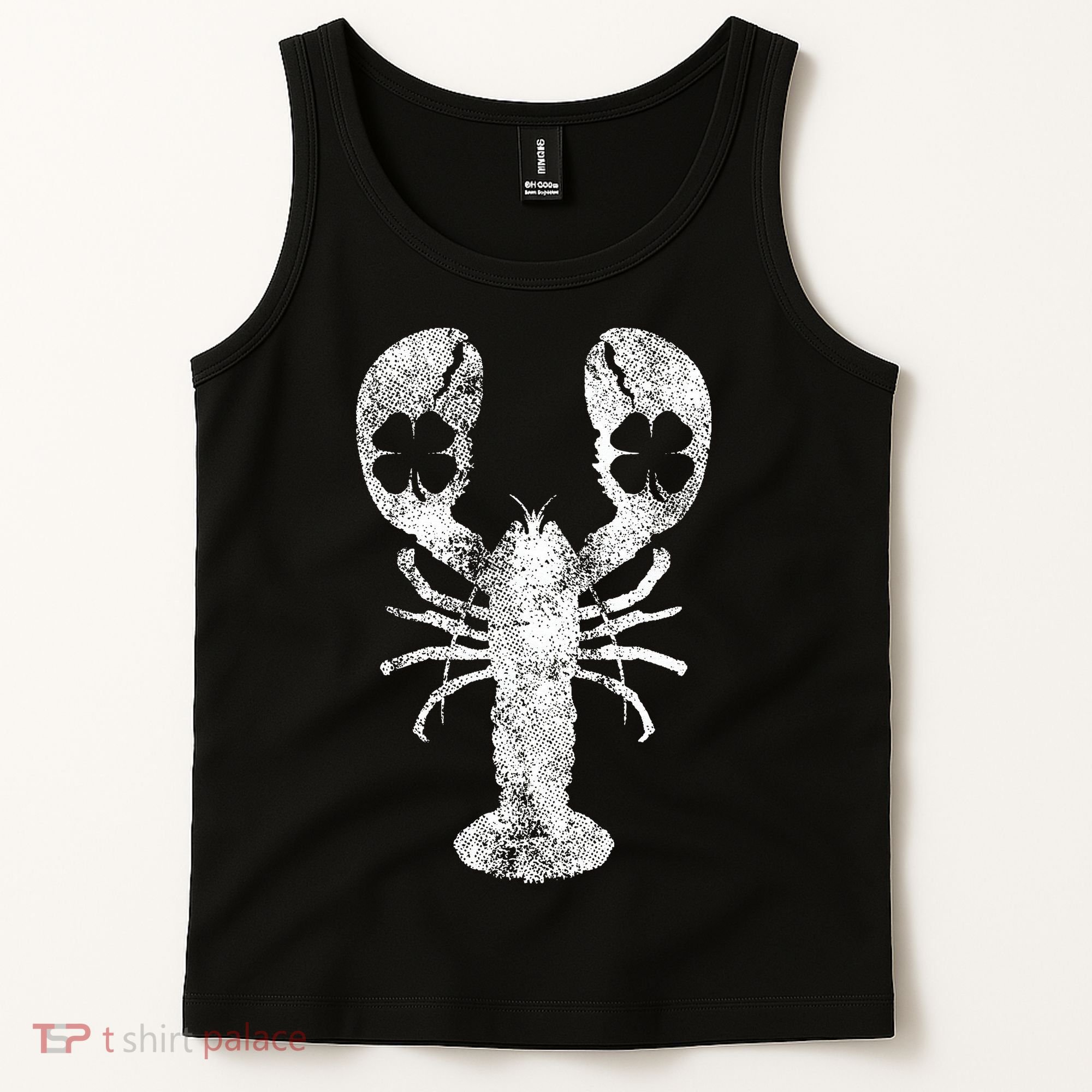 St. Patrick's Day Shamrock Lobster Irish Green Saint Paddy's Tank Top