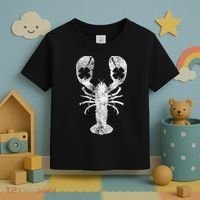St. Patrick's Day Shamrock Lobster Irish Green Saint Paddy's Toddler T-Shirt thumb 3
