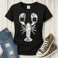 St. Patrick's Day Shamrock Lobster Irish Green Saint Paddy's Women's T-Shirt thumb 3