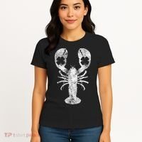 St. Patrick's Day Shamrock Lobster Irish Green Saint Paddy's Women's T-Shirt thumb 4