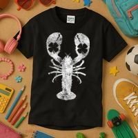 St. Patrick's Day Shamrock Lobster Irish Green Saint Paddy's Kids T-Shirt thumb 3
