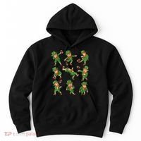 St Patricks Day Leprechaun Football Player Funny Hoodie thumb 0