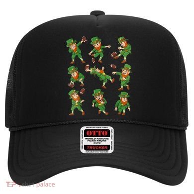 St Patricks Day Leprechaun Football Player Funny Hat