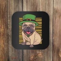 St Patricks Day Pug Coaster thumb 0