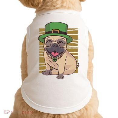St Patricks Day Pug Doggie Tank