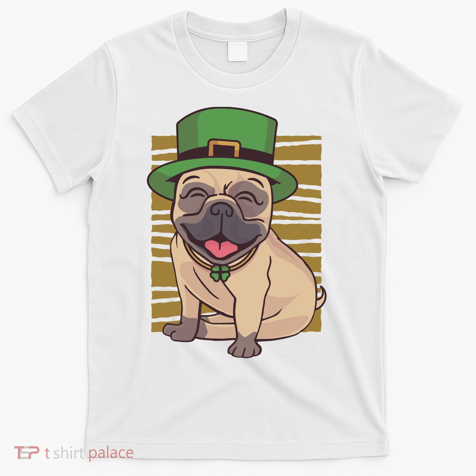 St Patricks Day Pug T-Shirt