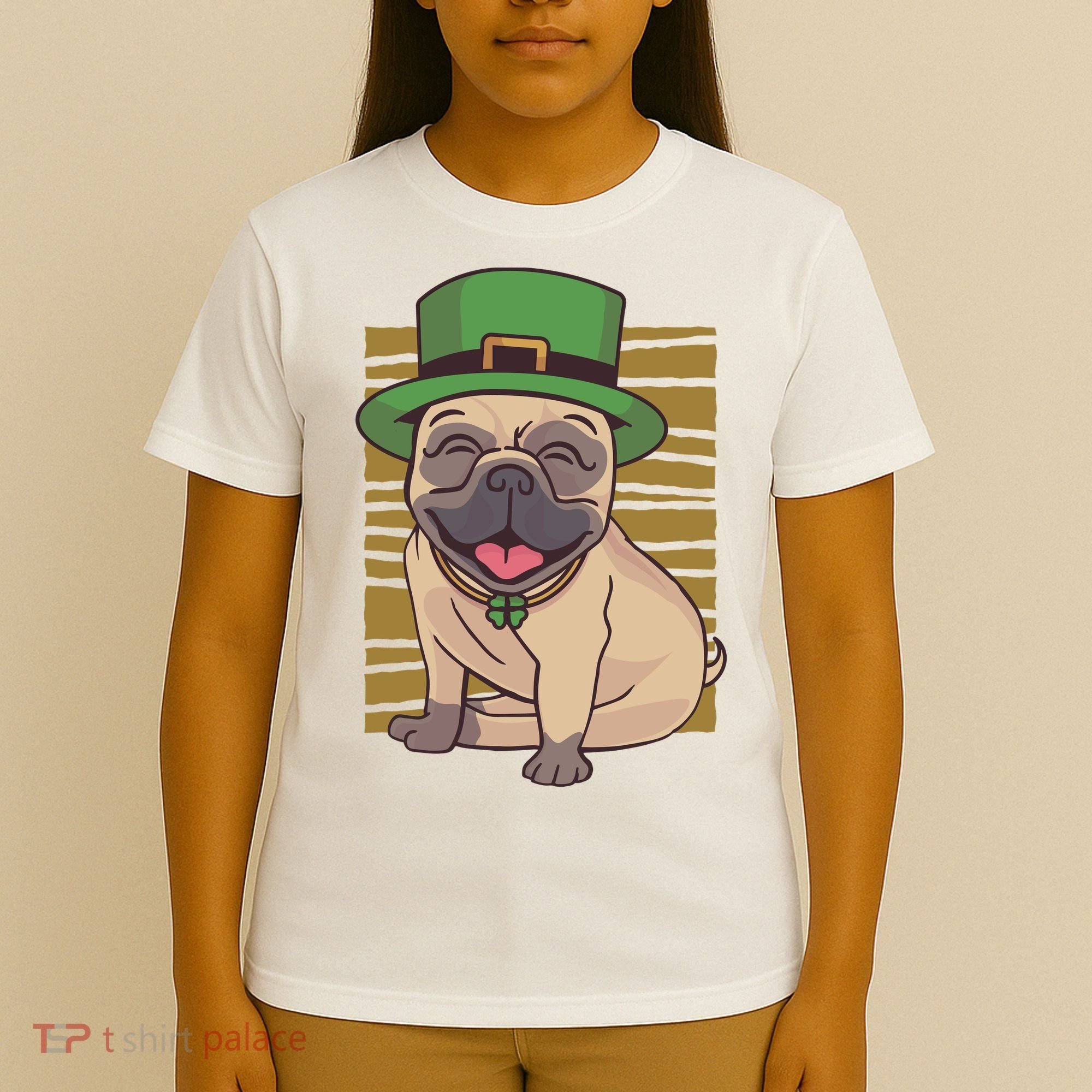 St Patricks Day Pug T-Shirt
