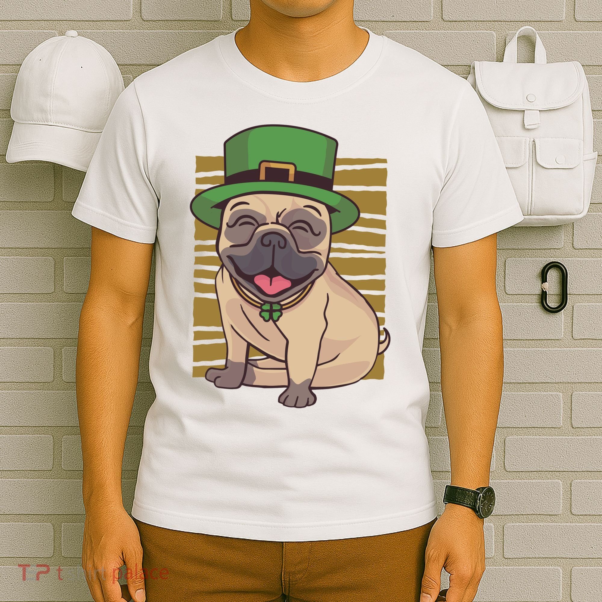 St Patricks Day Pug T-Shirt