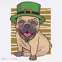 St Patricks Day Pug Coffee Mug thumb 5