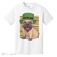 St Patricks Day Pug Kids T-Shirt thumb 0