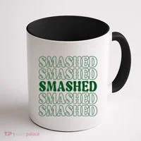 Smashed Party Drunk Retro Coffee Mug thumb 1