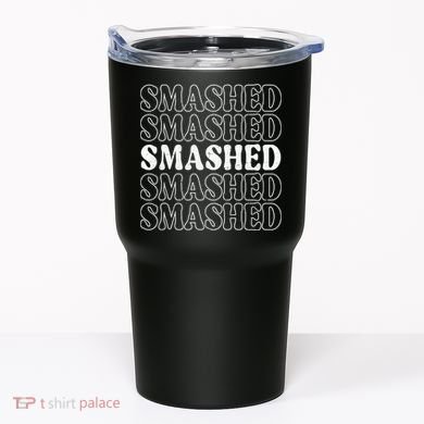 Smashed Party Drunk Retro Tumbler