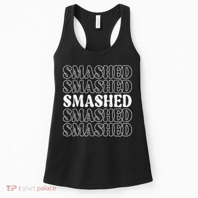 Smashed Party Drunk Retro Women's Tank Top