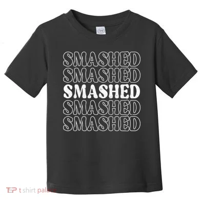 Smashed Party Drunk Retro Toddler T-Shirt