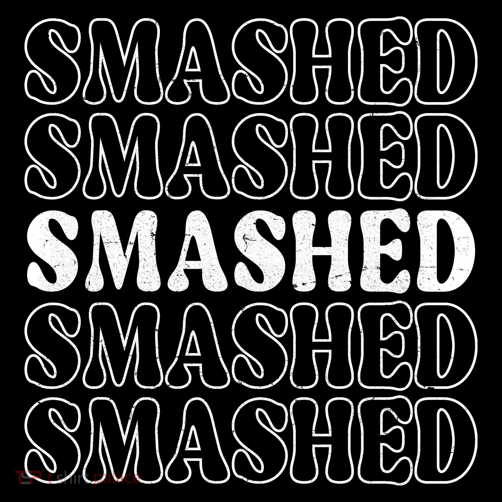 Smashed Party Drunk Retro Kids Long Sleeve Shirt