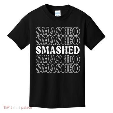 Smashed Party Drunk Retro Kids T-Shirt