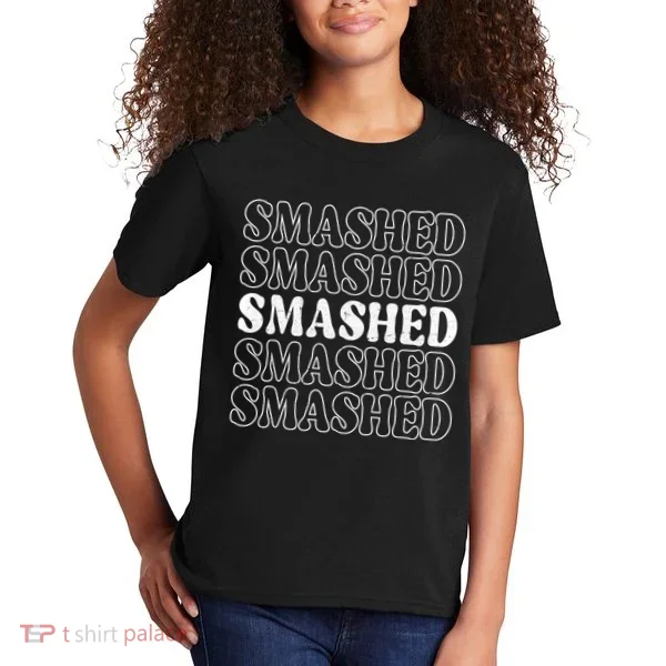 Smashed Party Drunk Retro Kids T-Shirt