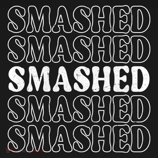 Smashed Party Drunk Retro Kids T-Shirt