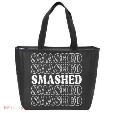 Smashed Party Drunk Retro Tote Bag