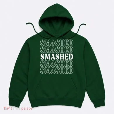 Smashed Party Drunk Retro Hoodie