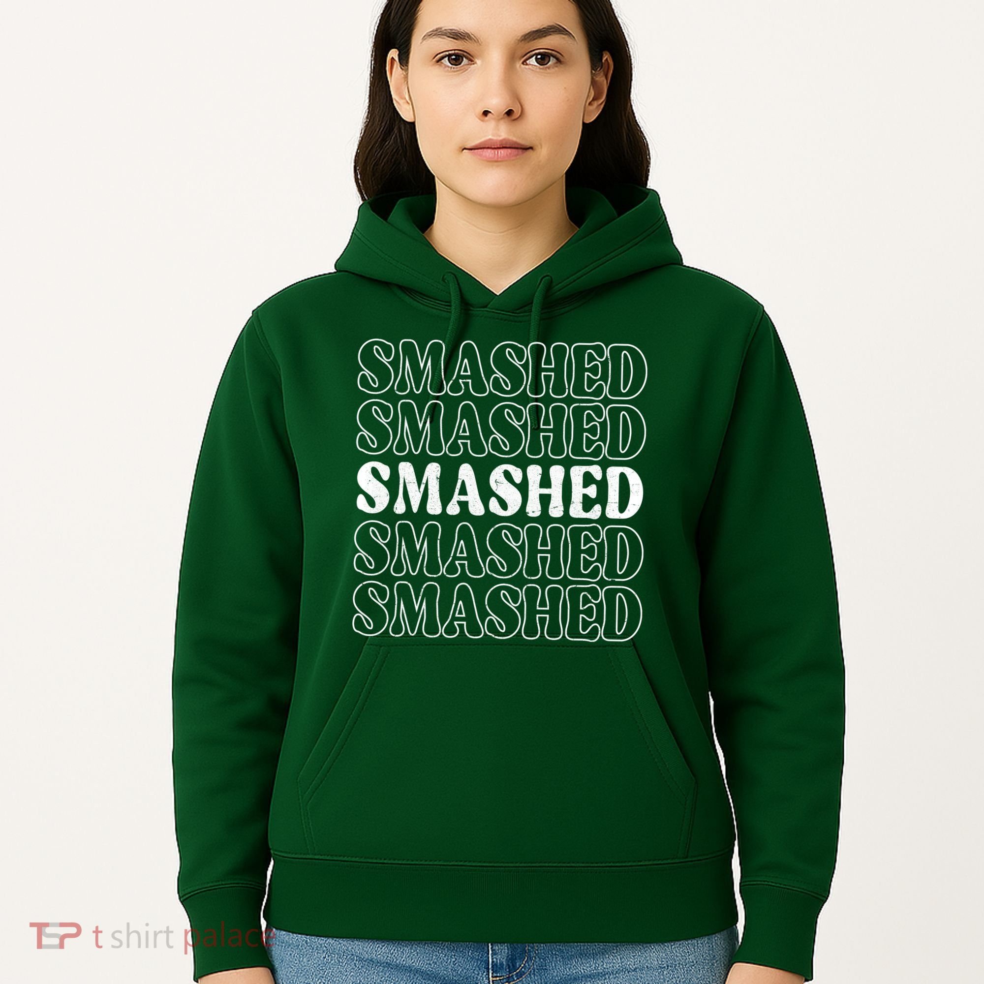 Smashed Party Drunk Retro Hoodie