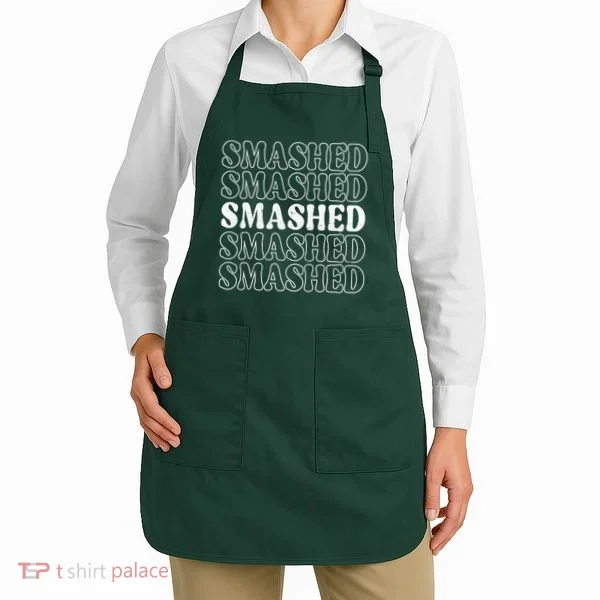 Smashed Party Drunk Retro Apron