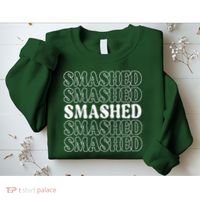 Smashed Party Drunk Retro Sweatshirt thumb 2