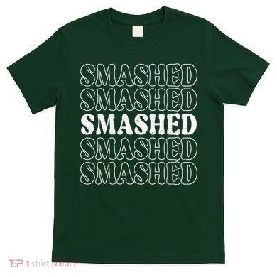 Smashed Party Drunk Retro T-Shirt