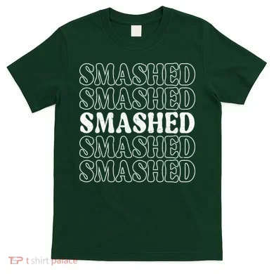 Smashed Party Drunk Retro T-Shirt