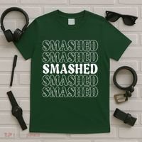 Smashed Party Drunk Retro T-Shirt thumb 5