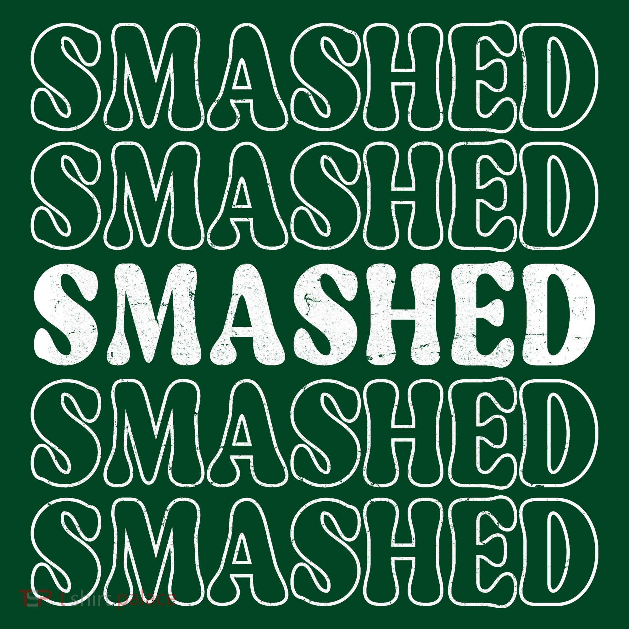Smashed Party Drunk Retro Coaster