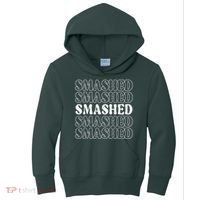 Smashed Party Drunk Retro Kids Hoodie thumb 0