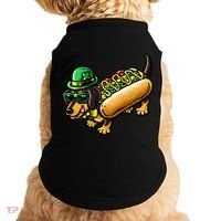 St Patricks Day Chicago Irish Dog Funny Cute Doggie Tank thumb 0