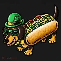 St Patricks Day Chicago Irish Dog Funny Cute Doggie Tank thumb 4