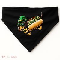 St Patricks Day Chicago Irish Dog Funny Cute USA-Made Doggie Bandana thumb 0