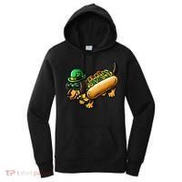St Patricks Day Chicago Irish Dog Funny Cute Women's Hoodie thumb 0