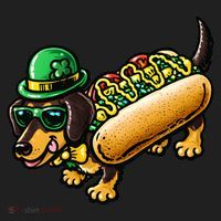 St Patricks Day Chicago Irish Dog Funny Cute Hat thumb 2