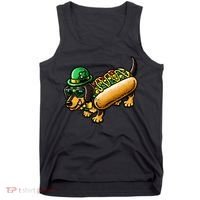 St Patricks Day Chicago Irish Dog Funny Cute Tank Top thumb 0
