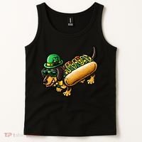 St Patricks Day Chicago Irish Dog Funny Cute Tank Top thumb 2