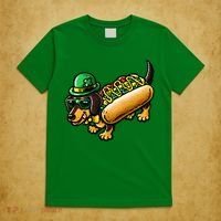St Patricks Day Chicago Irish Dog Funny Cute T-Shirt thumb 5