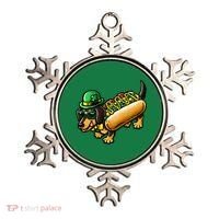 St Patricks Day Chicago Irish Dog Funny Cute Ornament thumb 0