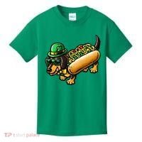 St Patricks Day Chicago Irish Dog Funny Cute Kids T-Shirt thumb 0