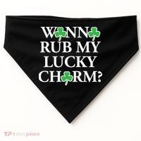 St Patricks Day, Funny St Patricks Day USA-Made Doggie Bandana thumb 0