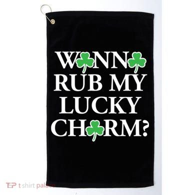 St Patricks Day, Funny St Patricks Day Golf Towel