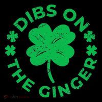 St Patricks Dibs On The Ginger Gift Pajama Set thumb 2