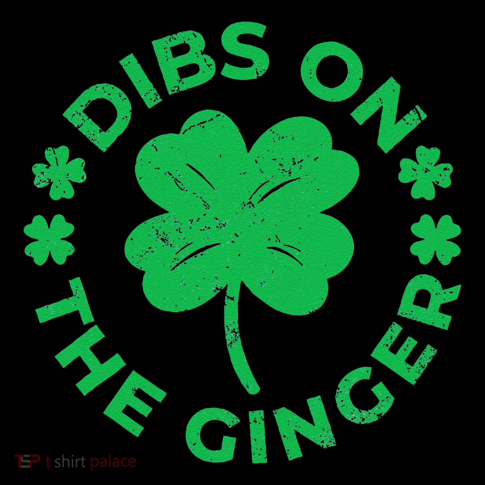 St Patricks Dibs On The Ginger Gift Mousepad