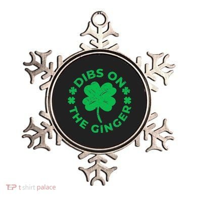 St Patricks Dibs On The Ginger Gift Ornament