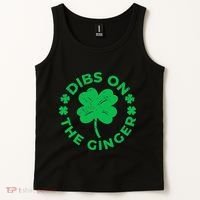 St Patricks Dibs On The Ginger Gift Tank Top thumb 2