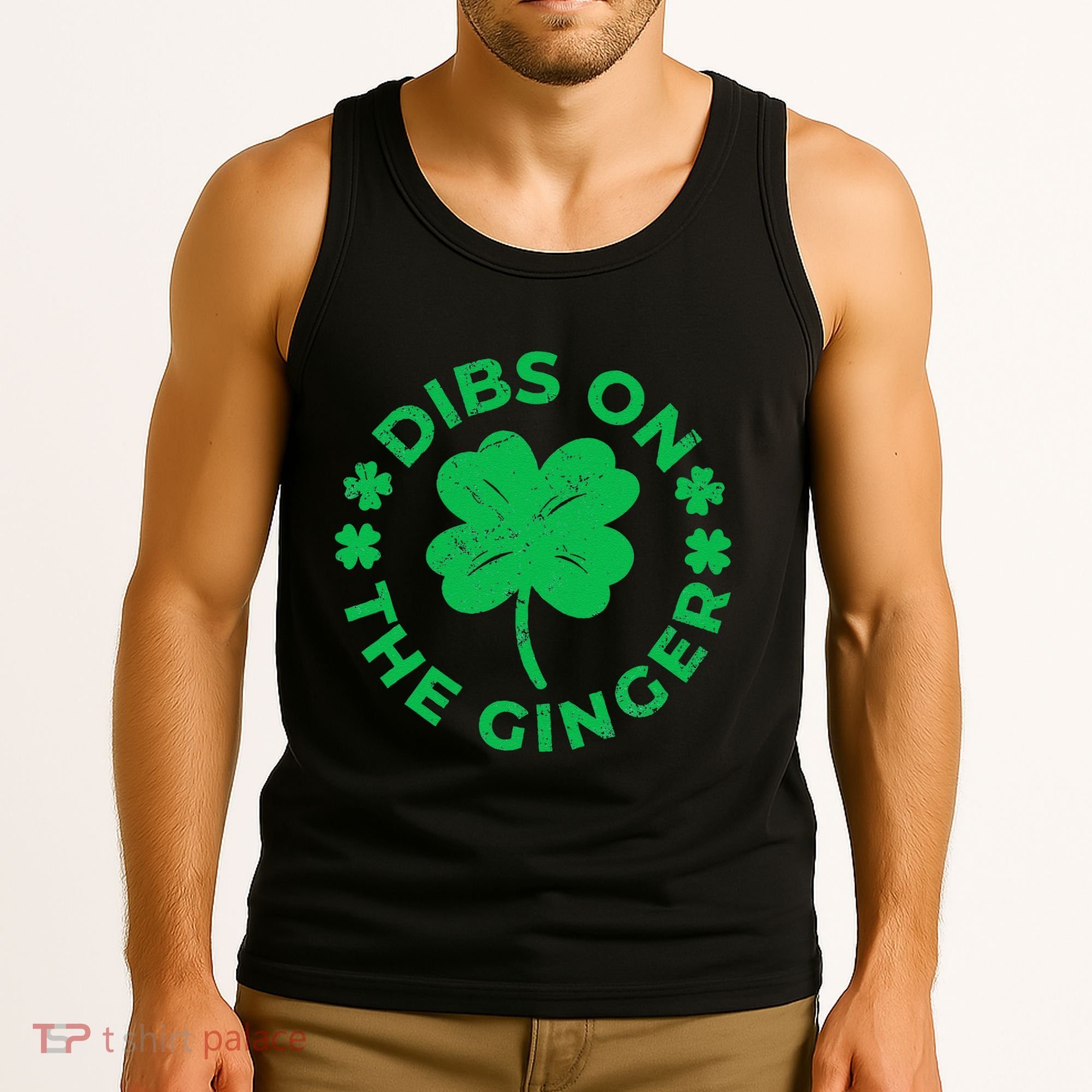 St Patricks Dibs On The Ginger Gift Tank Top